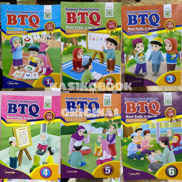 Original Terbaru Btq Sd Mi Kelas Penerbit Pustaka Mulia