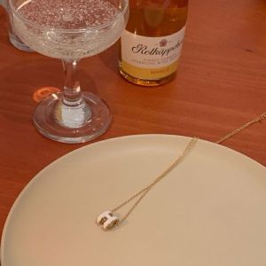 KENTAI สร้อยคอตัวอักษร H สไตล์เรียบหรู เทรนดี้ มีดีไซน์สวยงาม เหมาะเป็นของขวัญ