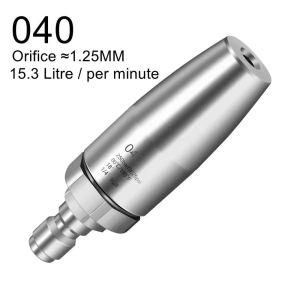 COMEMECO Stainless Steel Turbo Nozzle 3625 PSI Rotating Pressure Washer Tips Durable 1/4 Quick Connect Spray Head for Pressure Washer