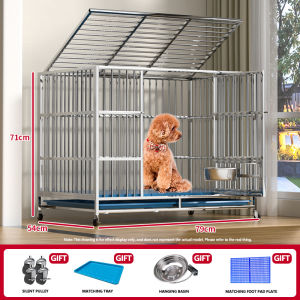 Chuồng Chó Chuồng Chó Inox Chuồng Mèo Dày Dặn Bền Bỉ Và Chống Rỉ Sét Có Phòng Vệ Sinh Riêng Sử Dụng Được Cả Trong Nhà Và Ngoài Trời