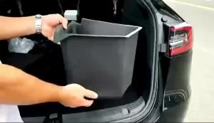Tesla Model Y Juniper 2025-2026 Rear Trunk Side Storage Organizer Left Right with Lid
