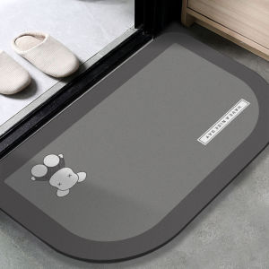 [Stock inSG] Dark Gray Nordic Semi-Circle Carpet Living Room Floor Mat