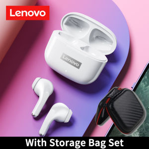 Original Lenovo LP40 Pro TWS Earphones Wireless Bluetooth 5.1 Sport Noise Reduction Headphones Touch Control 250mAH 2022 New ThinkPlus Earbuds For All SmartPhones