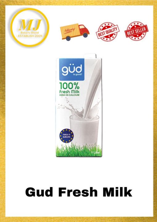 New Stock GUD UHT WHOLE MILK 1L Lazada New Stock GUD UHT WHOLE MILK 1L Lazada