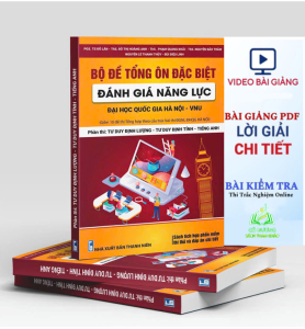 Sách - Bộ đề tổng ôn đặc biệt đánh giá năng lực - Tiếng anh (DHQGHN 2024-2025)