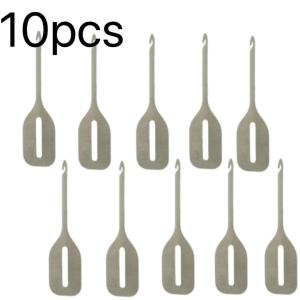 10 cái người cao tuổi trung niên chuyên dụng nhanh chóng kim threader tự động bằng thép không gỉ chì threader Chéo Máy may mũi auxi
