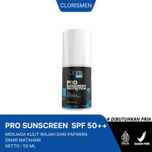 Clorismen Pro Sunscreen Protection – Sunscreen Pria untuk Pelindung Kulit Wajah dari Pancaran Sinar Matahari