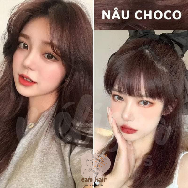 Thuốc Nhuộm Tóc Nâu Choco Nhuộm Tại Nhà ( TẶNG OXI+GĂNG TAY+HDSD ...