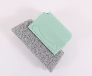 Window Groove Cleaning Brush Pad Gap Slot Door Track Dust Removal Cloth Home Laundry Tool Magnetic Window Trough Cleaner