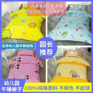 Bộ Chăn Bông Ba Mảnh Đặc Biệt Dành Cho Mẫu Giáo Được Ưu Tiên Cho Chăn Bông Trẻ Em Mùa Xuân Mùa Hè Mùa Thu Và Mùa Đông