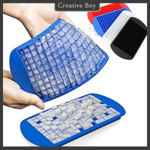 [Creative] Silicone mini ICE CUBE khay nhỏ Ice Cube Khuôn Silicone Ice Cube Maker có thể gập lại Ice Cube khay bếp Popsicle khuôn