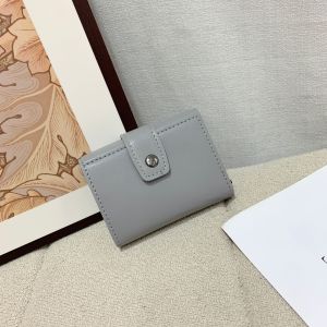 Bifold Leather Wallet Card Pop Up Organizer Metal Box Card Holder Wallet