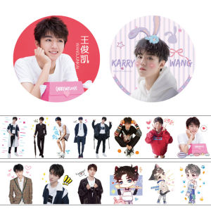 [Có sẵn] Băng dính washi tape TNT TFBOYS Dịch Dương Thiên Tỉ Vương Nguyên Vương Tuấn Khải