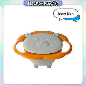 [Choo Choo Toy] Baby Gyro Bowl Snack Bowl Baby Feeding Bowl Baby Spin Bowl Mangkuk Baby 宝宝辅食碗 飞盘辅食碗 - TW02