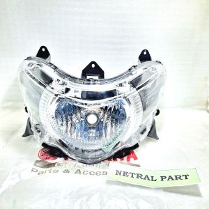 LAMPU DEPAN REFLEKTOR HEADLAMP DEPAN KODE 1KP YAMAHA MIO SOUL GT 115 FI TAHUN 2012-2014 BARU