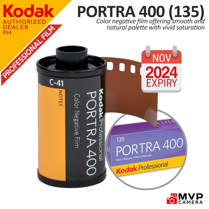 KODAK PORTRA 400 (1 Roll) Professional 135 35mm Color Negative Film C41