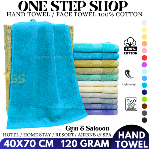 Hand Towel Sports Towel Size 40*72 cm : Made of 100% Natural Cotton towel Hand towel Gym towel Water Absorption Face Towel