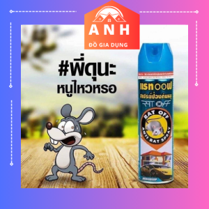 Chai Xịt Đuổi Chuột RAT OFF ANTI RAT SPRAY -Thái Lan
