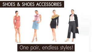 คลิปติดรองเท้า SIRENA รุ่น ROYAL DIAMANTE CLIP สีทอง (ไม่รวมรองเท้า)