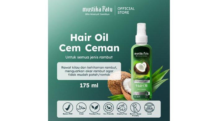 Mustika Ratu Hair Oil Cem Ceman 175ml - Perawatan Warna Rambut dan ...