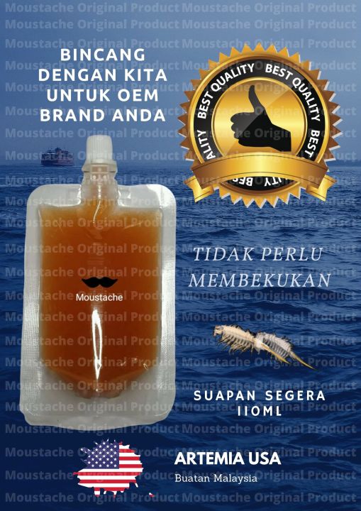 Instant Baby Brine Shrimp Liquid Feed (110ml) [Artemia] | Lazada