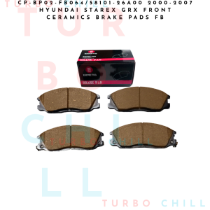 CP-BP02-FB064/58101-26A00 2000-2007 HYUNDAI STAREX GRX FRONT Ceramics Brake Pads FB