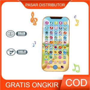 Mainan Anak CUTE MOBILE PHONE STORY MACHINE BTC-3010 Mainan Telephone Touch Screen Suara Edukasi Anak Mainan Anak Perempuan - Mainan Anak Laki Laki
