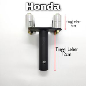 Promo PAKET STANG STIR RZR PLUS DUDUKAN STANG RACING ROAD RACE UNIVERSAL MOTOR HONDA YAMAHA SUZUKI SATUSET STANG+TRONDOL