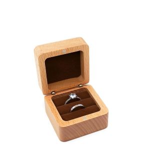 LANDIS Nhung Hộp nhẫn gỗ Hoài cổ Tinh tế Vòng giữ bông tai Di động Hộp đựng khuyên tai Khay trưng bày bông tai Bàn