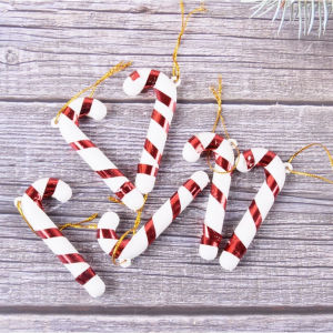 Combo 6 gậy nhí sọc trang trí GAY01 cây thông decor noel giáng sinh TTNTSS506