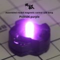 Thickness 5mm Magnetic Control LED Lamp with Battery Magnet for Gundam Gunpla GK DIY Mecha Kamen Rider Model Building Tool Magnetic Control Sensor Light. 