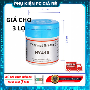 Keo Tản Nhiệt HY410 Dạng Lọ | Giảm Nhiệt Nhanh Cho Laptop – PC – VGA – Keo Bạc Giá Rẻ Dễ Sử Dụng