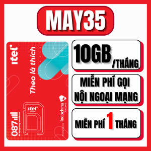 Sim 5G ITEL Vinaphone Tặng 1 Tỷ GB Tốc Độ Cao Xem y0utubi Tictoc fabook Không Giới Hạn Free Tháng Đầu MAY35 MAY69S MAY79 MA89S | FREESHIP - CHƯA KÍCH HOẠT