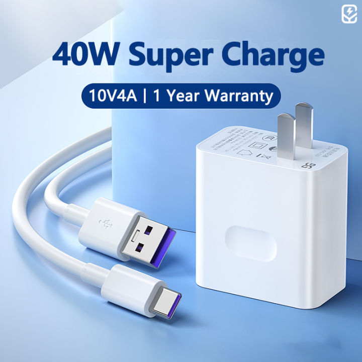 Charger Huawei Mate 20 Supercharge Huawei 40W 10V4A Super Charging