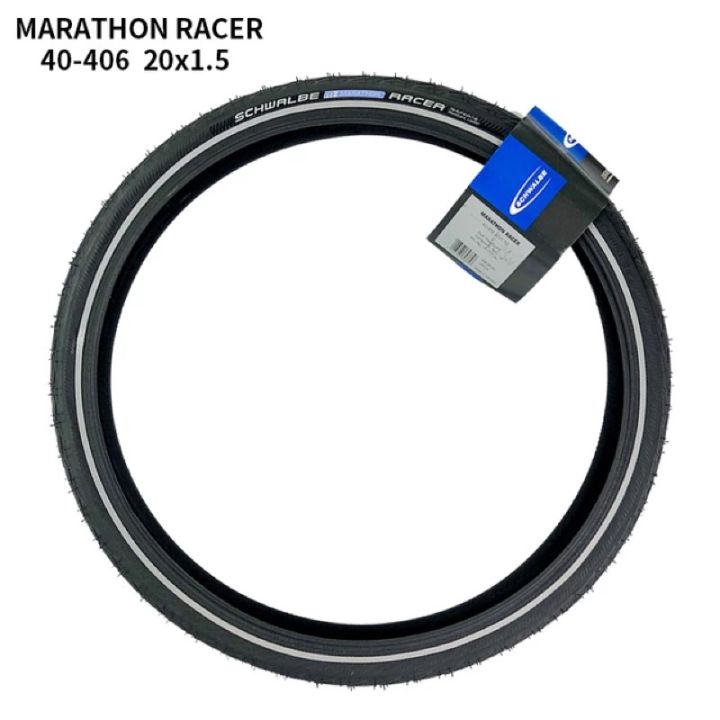 Pneumatico Schwalbe Marathon Racer 20x1.50 – Clincher, RaceGuard, Per E-bike – 11100294