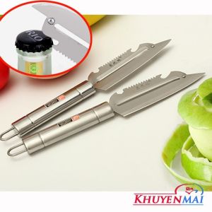 Dao Hai Lưỡi Gọt Củ Quả Mở Bia Chặt Đá Đa Năng Bền Đẹp