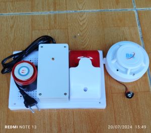 báo cháy báo khói tự động bằng còi báo động độ nhạy cao SP 102 Dã lắp sẵn không cần đấu nối