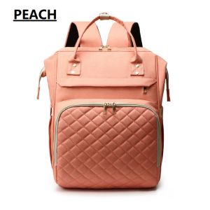 4019 (Paris backpack) Local Stock Mommy Baby Bag Backpack Baby Beg Susu Beg Anak USB Charger Slot Large Capacity Baby Bag Mother bag Travel Backpack Nursing Bag Baby Care Diaper Bag