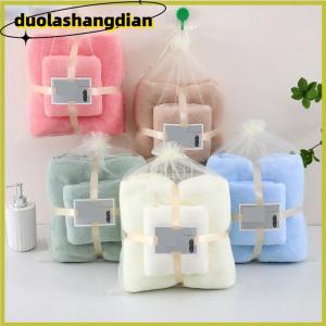 [Duola] Coral Velvet Beach Towel Soft Long Face Towel A Sweat Wicking Gym Towel