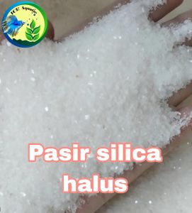 PASIR SILIKA PUTIH SILICA HALUS AQUASCAPE DAN AQUARIUM