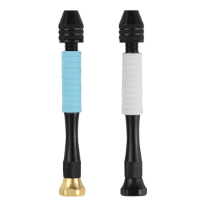 Multi Functional Handheld Drill Grip Supports Multiple Bit Sizes Up To 3.4mm For Jewelers Technicians And Craft Enthusiasts