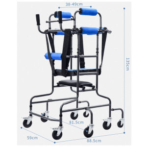 Walker For Elderly Elderly Trolley Walker Auxiliary Stroke for the Disabled Rehabilitation Equipment Stand Rack Walker 助行器