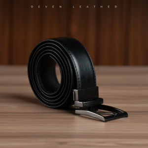 REVEN LEATHER TORINO BELT - Terlaris !!! Ikat Pinggang Gesper Pria Kulit Sapi Asli