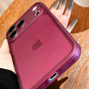 Luxury Ultra Thin Soft TPU Phone Case For iPhone 17 16 15 14 13  Pro Slim Matte Mirror Surface Translucent Silicone Soft Cover