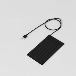 SIRENXI Điện Đệm sưởi ấm cho bò sát USB Kiểm soát nhiệt độ Chống thấm nước Chăn điện cho thú cưng Tổ ấm có sưởi cho thằn lằn Làm nóng nhanh Miếng đệm nhiệt độ không đổi Ấm áp mùa đông