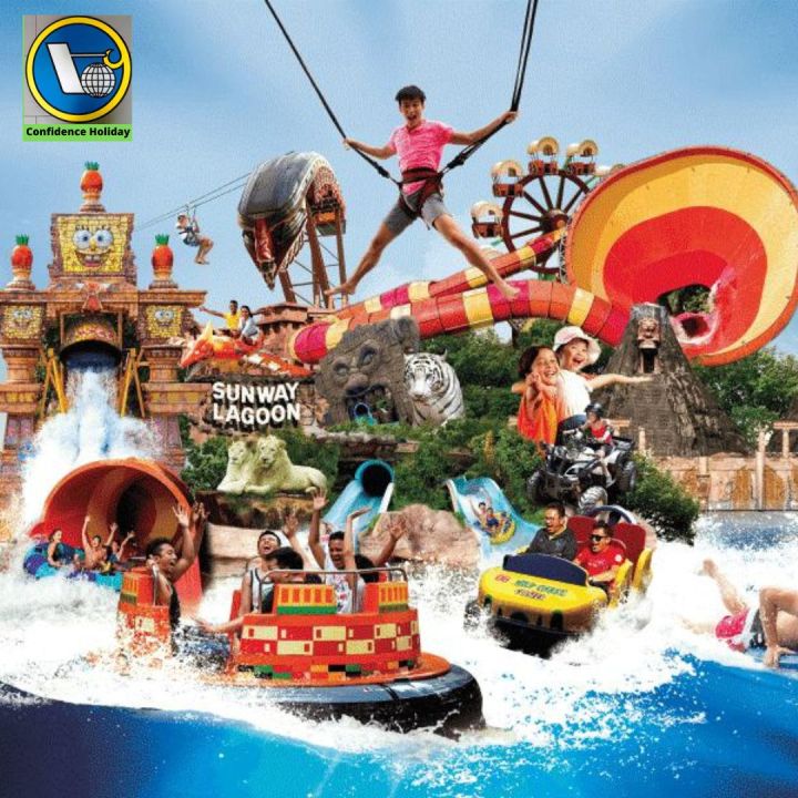 Sunway Lagoon Theme Park Promotion Ticket 6 in 1 Offer 3546 Ready