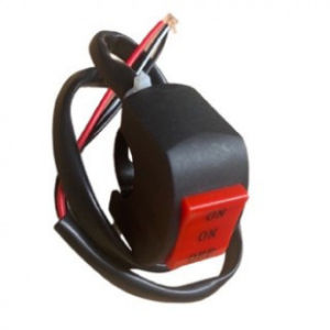 (2PCS+Switch) Motorcycle Mini Driving Lights Warranty Waterproof High Low Yellow/White LED Headlight