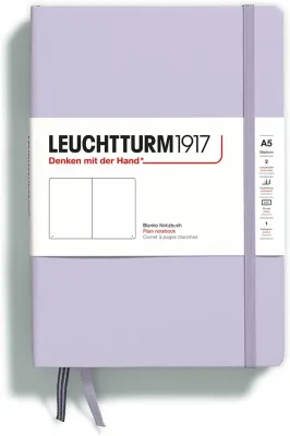 Leuchtturm1917 Hardcover Notebook - Medium (A5) Lilac