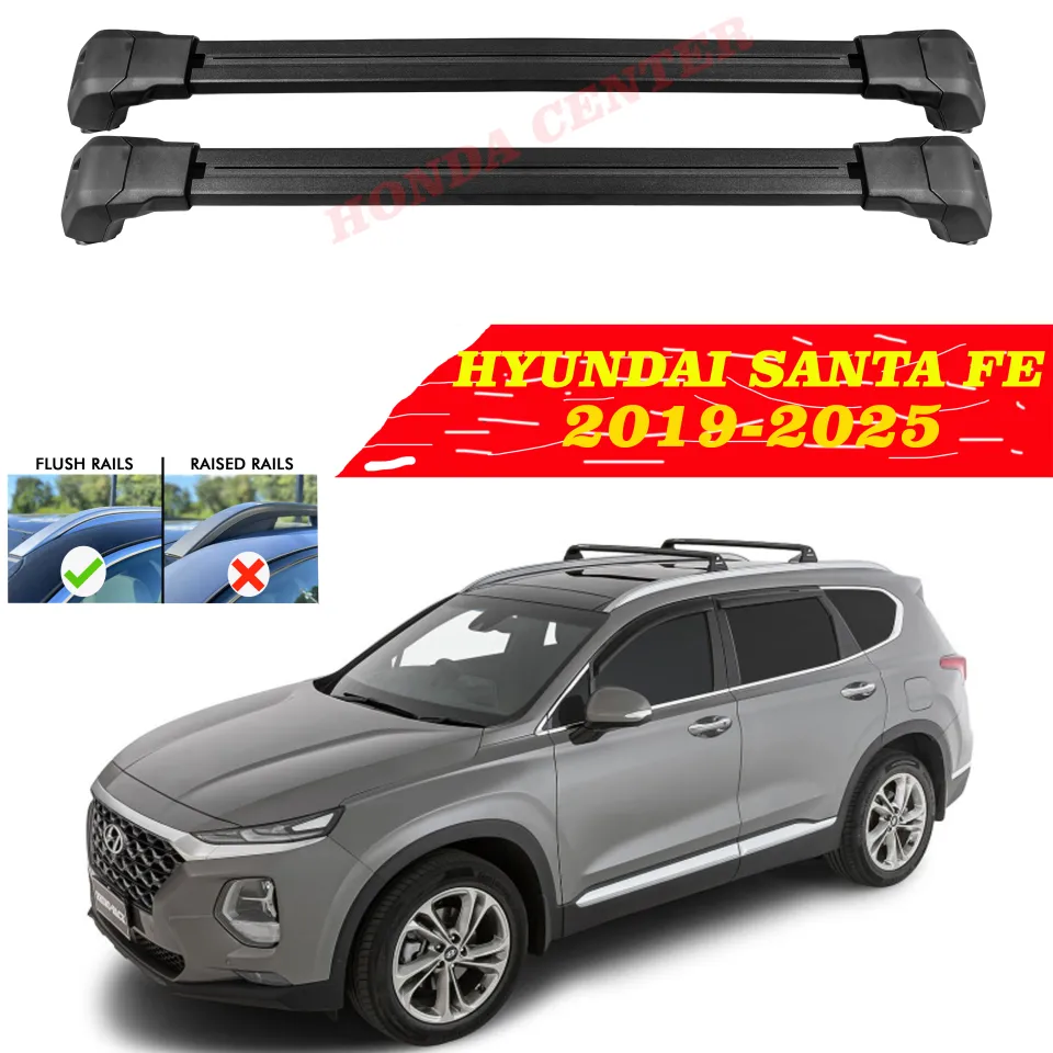 Cros Cross Bar Krosbar Desain Ori Khusus Hyundai Santa Fe 2019
