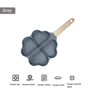 Panci Penggorengan Telur Pancake 5 Lubang  Non Stick Frying Pans